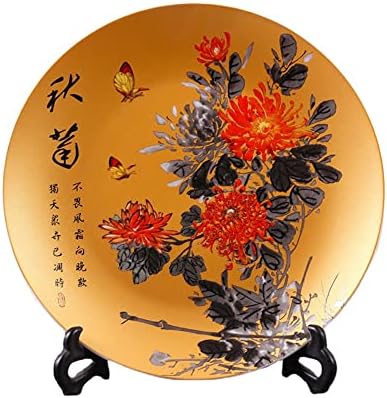 26cm Jingdezhen Keramički ukras za ukrašavanje Chrysanthemum kineski stil vinski ormar TV ormarić