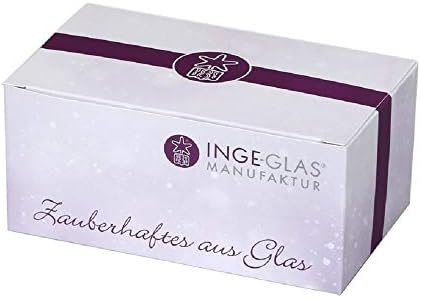 Inge Glas Lucky Lady Bug-Petite 1-473-01 IGM njemački Božić Ornament Poklon kutija