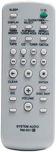 RM-SC1 zamjenski daljinski upravljač Primenljivo za Sony mini hi-fi stereo sistem MHC-GX450 CMT-NE3