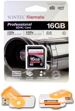 16GB Klasa 10 SDHC tim velike brzine memorijska kartica 20MB / sec.najbrža kartica na tržištu