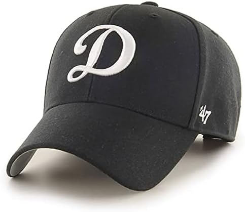 '47 Los Angeles Dodgers D Logo MVP podesivi crni šešir