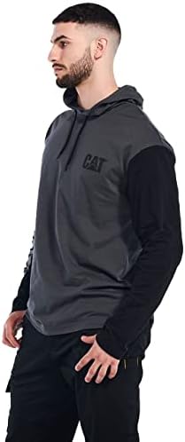 Mačji muški kapuljač s kapuljačom s dugim majicama sa UPF 50 Zaštita, logotip vlage na rukavu