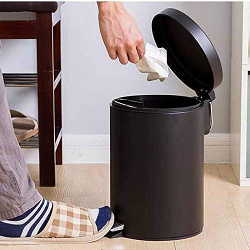 Xdash smeće može smeće može smeće željezno papučica sa poklopcem smrznuta crna kućna kuhinja kupatilo dnevni