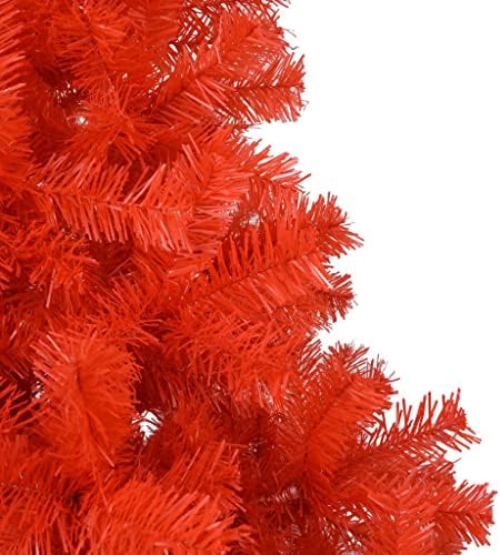 Vidaxl umjetno božićno stablo sa LED-om i postoljem Početna Vrt Na otvorenom Holiday Xmas Sezonski