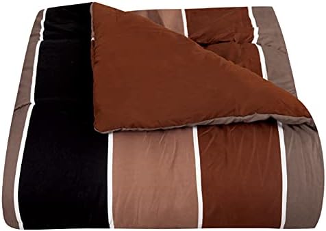 Linentopia 7 komada Komfornik kompletnog podeljenog kreveta u vreći sa shams-om, listom set prugasti