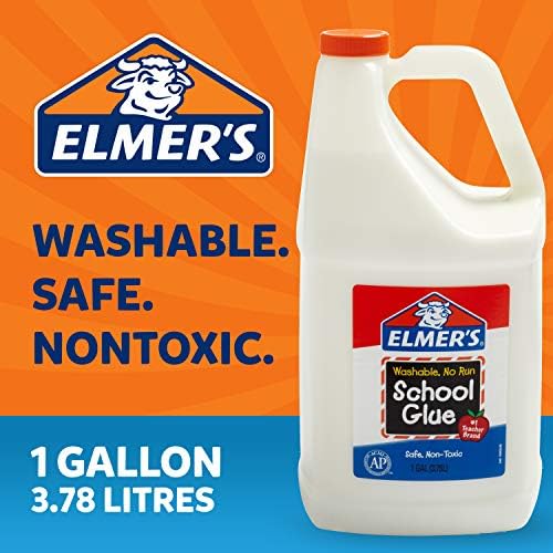 Elmer's Liquid School Glue, perivo & amp; Elmer's Liquid School Glue, perivo, 4 unce svaki, 12 Count