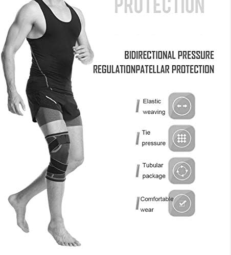 N / A 1Pair Sportski koljeno potporljivo koljeno nosači koljena elastična jastučića za koljena podržavaju