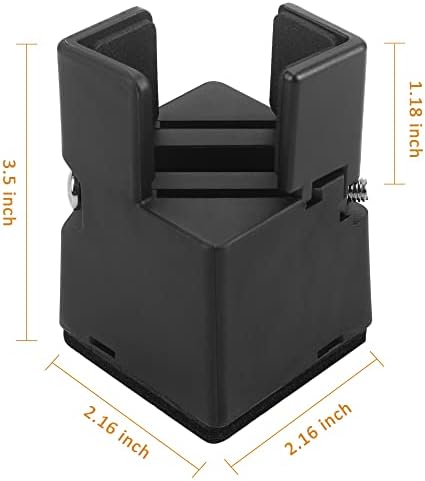 Pokretači BTSD-kućnog kreveta 2 inčni teški nameštaj za teške opreme sa vijčanom stezaljkama za stol kauč 4 pakovanje
