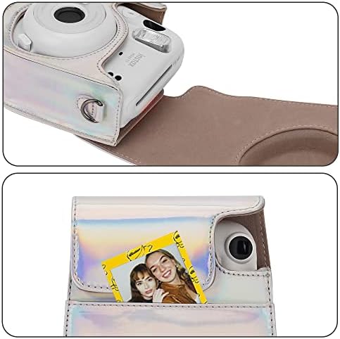 Futrola kamere kompatibilna sa Fujifilm Instax Mini 11/ 9/ 8/ 8+ trenutna kamera sa podesivim remenom i džepom