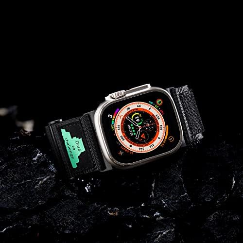 Sutisbest Robuti vojni opsezi kompatibilni sa Apple Watch Band 49mm 45mm 44mm 42mm, najlonski sportski pojase
