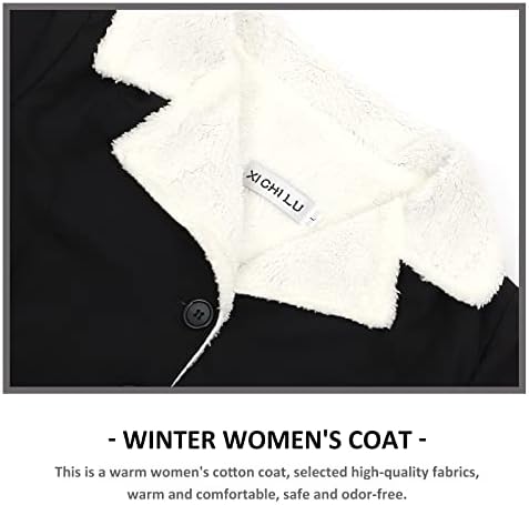 1 PC Ženski kaput zimski pamučni kaput dame toplo jakne Djevojke topla odjeća