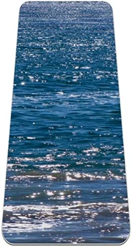 Dragon Sword voda okean plavo more talas Premium debeli Yoga Mat Eco Friendly gumene zdravlje