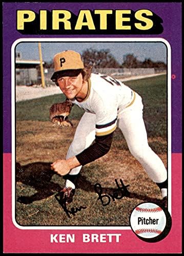 1975 TOPPS 250 Ken Brett Pittsburgh Pirates VG / Ex Pirates