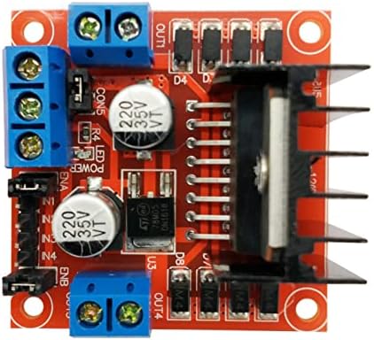 Mookeenone 1pcs L298N Dual H-Bridge Driver Chip modul PCB ploča za Arduino Dual H Bridge