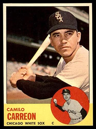 1963 TOPPS 308 Camilo Carreon Chicago White Sox Nm / Mt White Sox