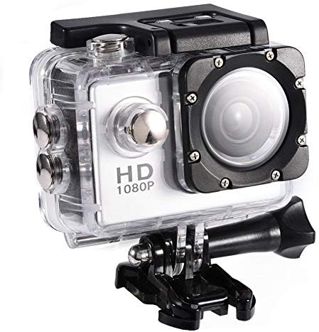 Mini akcijska kamera, 7 boja 1080p HD 30m podvodna vodootporna sportska kamera DV, digitalna video kamera