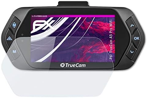 ATFolix plastični stakleni zaštitni film kompatibilan sa Truecam A5 PRO WiFi zaštitnikom, 9h hibridni