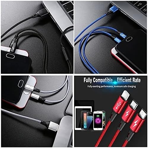 Volt Plus TECH PRO USB 3in1 Multi Cable kompatibilan sa vašim Samsung Galaxy S7, S7 Edge, S6, S6 Edge, S5,