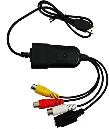 HDSUNWSTD Portable USB 2.0 AV / RCA kompozitni i S-Video audio za snimanje video zapisa Adapter VHS DVD