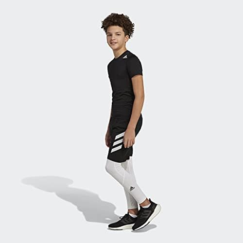 Adidas Boys 'Wisture Wiking TECHFIT Kompresijska košulja kratkih rukava
