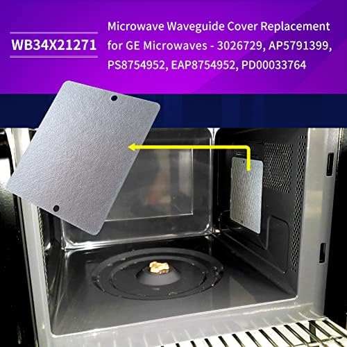 1 kom Vsttar WB34X21271, 3026729 mikrovalna voda poklopac zamjena 3-3 / 8 x 4-1 / 8 inča, kompatibilan