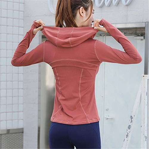 Andongnywell ženska tanka jakna za jogu s jaknom za trčanje s punim patentnim zatvaračem lagana vanjska odjeća
