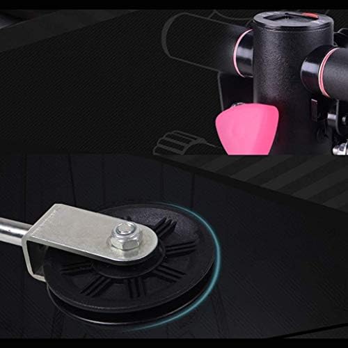 YFDM Fitness Mini stepper Stepper Stepper oprema sa prugama otpornosti i uvijanjem akcije ružičaste boje
