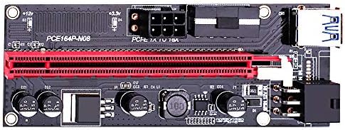 PCI-e RISER VER 009S Express 1x 4x 8x 16x 4pin 6pin riser Ver009S rudarska rudarska kartica Extender PCIe Riser