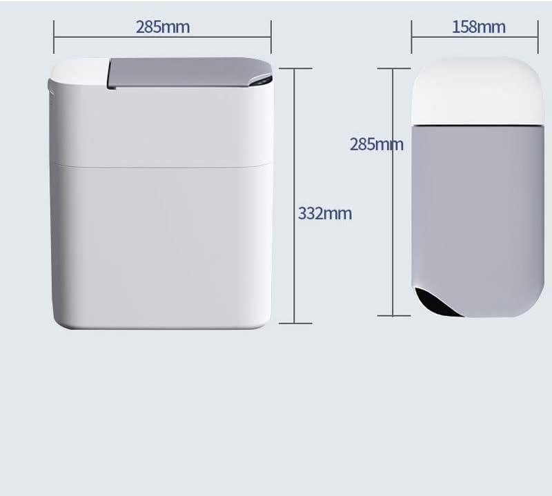 XFGDE Automatski senzor Kan za smeće za kuhinjske kutne pametno smeće može usisnica pametna kanta za smeće