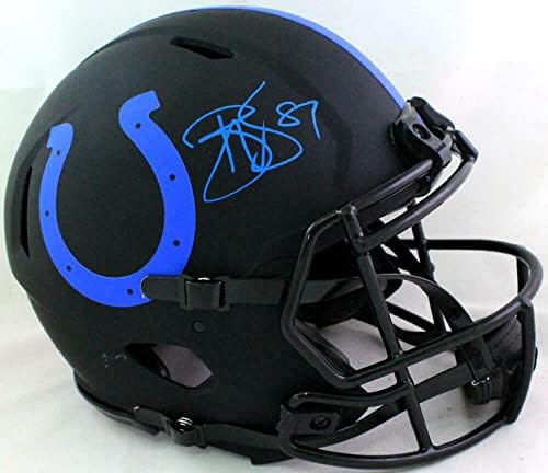 Reggie Wayne Autographed Colts autentic Eclipse Speed F/S kaciga - PSA / DNK *NFL kacige sa plavim autogramima
