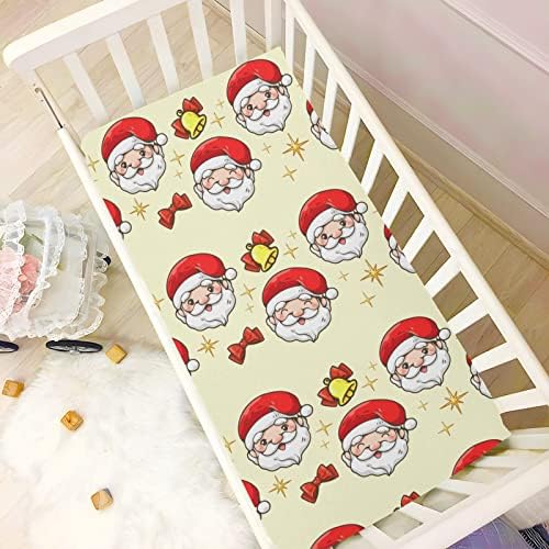 Umiriko Christmas Santa Claus Pack N Reproduciraj za bebe Play Playard listovi, mini lim za dečake za dečake