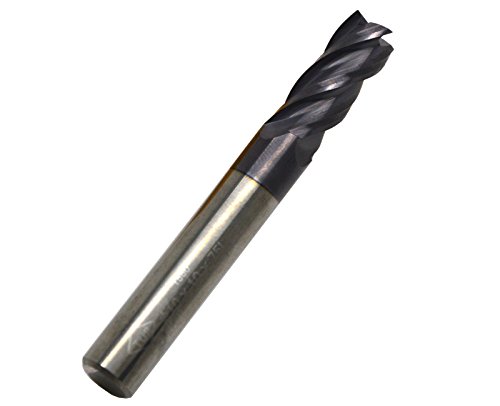 4kom / Lot,prečnika 1mm-12mm, Specijalni mlin sa ravnim kvadratnim nosom; obložen;4 flauta; CNC ruter od čvrstog