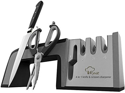 Kuhinjski Nož Za Oštrenje Za Domaćinstvo Brusni Alat Brusni Kamen 4-Stepeni Brusni Kamen 304 Nerđajući Čelik