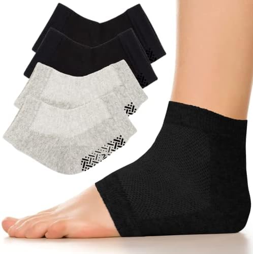 Vive Gel heel Socks for Dry Cracked Feet-hidratantni tretman za mekša stopala & amp; Heel - losion Infused