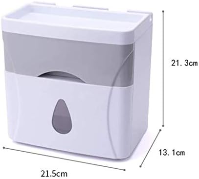 Kutija za kupatilo ZLDXDP, držač za toaletni papir, toaletna ladica, vodootporna papirna cijev bez probijanja