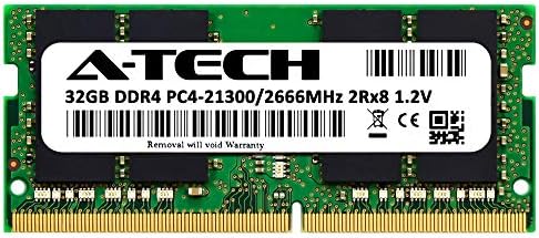 A-Tech 32GB RAM za HP EliteBook 840 G7 | DDR4 2666MHz PC4-21300 Non ECC SO-DIMM 2RX8 1.2V - Modul za nadogradnju