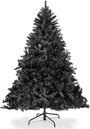 Zhaoshunli Umjetno ukrašavanje božićnog stabla s podružnim špiljem sklopivo postolje - crno