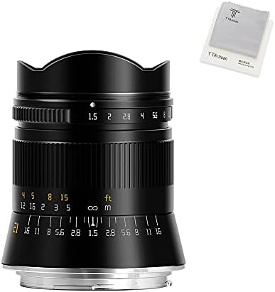 TTArtisan 21mm F1.5 full Fame objektiv za Canon r-Mount kamere poput EOS R RP R5 R6