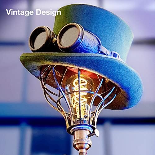 ALAMPEVER 4-Pack ST19/ST58 Vintage LED Edison sijalice, dekorativne LED Sijalice, 4W, 2200k