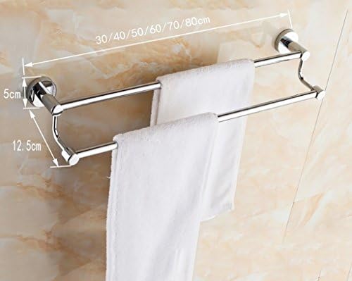 LxDZXY ručnike, ručnik bar / dvostruki štap nehrđajući čelik zadebljani kupatilo ručni ručni nosači