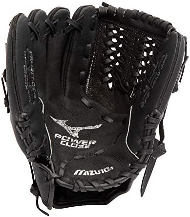 Mizuno GPP1100Y3BG Prospect serije PowerZatvorite bejzbol rukavice, 11 , lijeva bacanja, crna