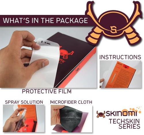 Skinomi zaštitnik ekrana kompatibilan sa ZTE Sonata 2 Clear TechSkin TPU HD filmom protiv mjehurića