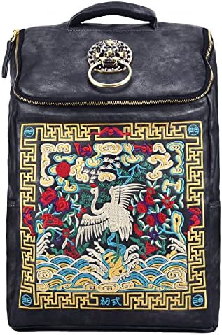 MM Cool ruksaci PU kožni ruksak za laptop Veliki stilski dnevni boravak s kolekcijama modne knjige