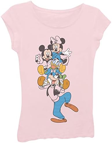 Disney Big Boys ' Mickey Mouse & Prijatelji složen djevojke Kratak rukav T-Shirt