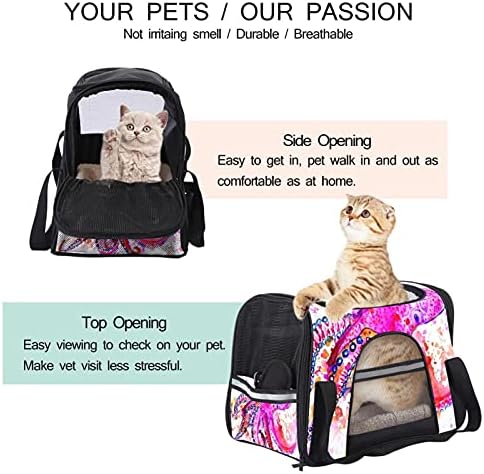 Nosač za kućne ljubimce Akvarelni hobotnice Meki putni nosači za kućne ljubimce za Mačke, Psi Puppy Comfort