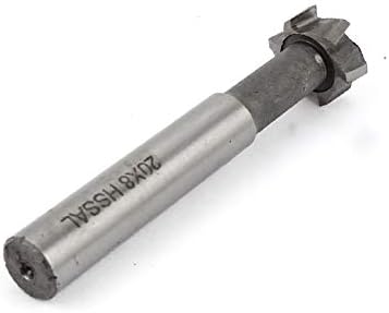 X-DREE 90mm dužina ravna izbušena rupa 20mm x 8mm HSSAL T Slot krajnji glodalica (Fresa recta