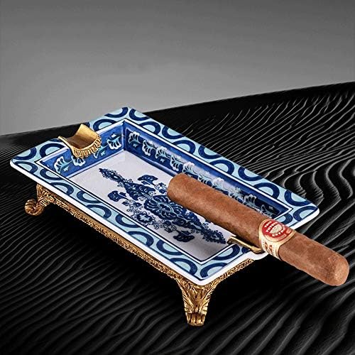 Yuanflq pepeljara za korovu keramičke cigare za cigare, baza baza za cigarete pepeo pepeo - 7.08 Pepeljare