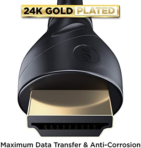 Powerbear 4K HDMI kabel 75 Ft | HDMI kablovi velike brzine, pletenice Nylon & Gold konektori, 4k