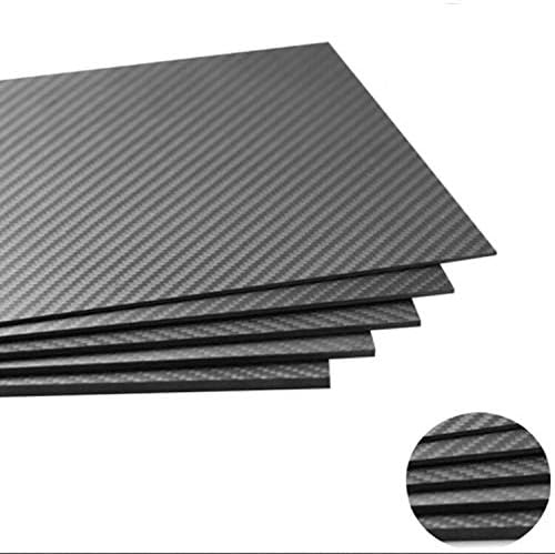 Hockus dodatna oprema 1,5 mm x 400mm x 600mm ploča od karbonskih vlakana, Lim od karbonskih vlakana, Panel