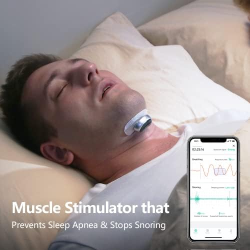 SNORE CIRCLE Smart Throat anti hrkanje uređaj Pro-sprečava apneju u snu & amp; Stop hrkanje ,najefikasniji